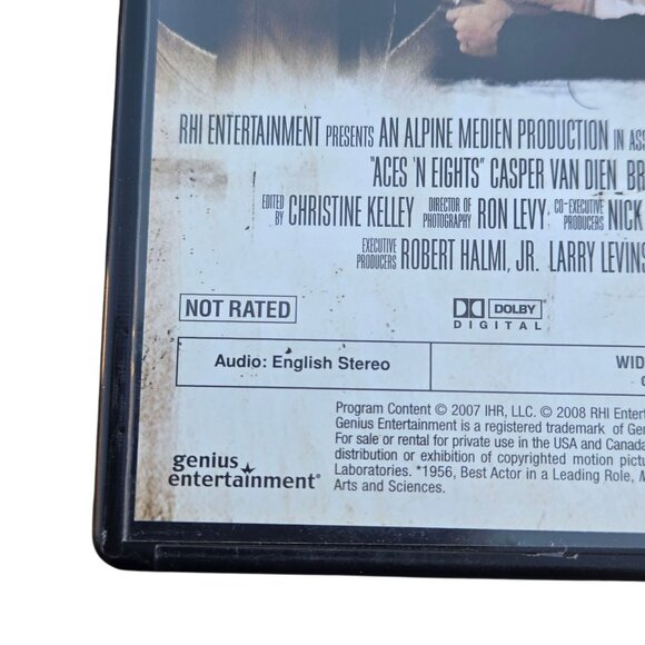 Aces N Eights DVD Unrated Western Film Casper Van Dien Ernest Borgnine 2008 - Picture 10 of 13